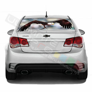 Camo Hunting Decals Rear Window See Thru Sticker Perforated for Chevrolet Cruze