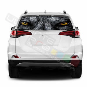 Camo Hunting Decals Window See Thru Stickers Perforated for Toyota RAV4 2018