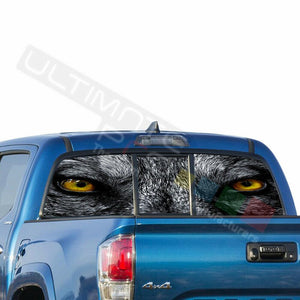 Camo Hunting Decals Window See Thru Stickers Perforated for Toyota Tacoma 2018