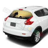 Camo Hunting Designs Decals Window See Thru Stickers Perforated for Nissan Juke