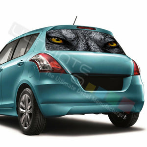 Camo Hunting Designs Window See Thru Stickers Perforated for Suzuki Swift 2016