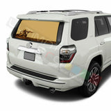 Camo Hunting Window See Thru Stickers Perforated for Toyota 4Runner 2017 2018