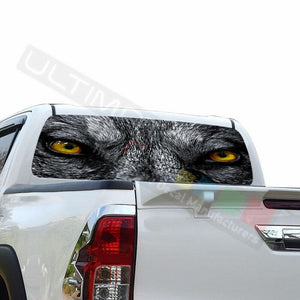 Camo Hunting Window See Thru Stickers Perforated for Toyota Hilux 2016 2017 2018