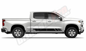 Side Stripe For Chevrolet Silverado 1500 2500 double cup Offroad 2014 2015 2016 2019 2022 2023