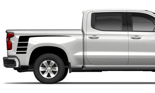 Decal Sticker Stripe for Chevrolet Silverado Off-Road Lift Kit Bed 2007 -Present