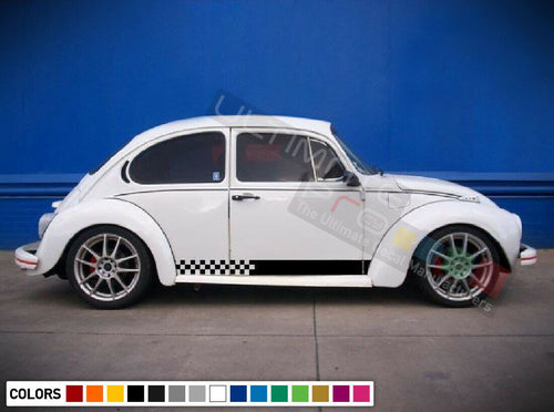 Decal body Sticker Stripe kit For Volkswagen Beetle 1968 1969 1970 1971 1972 top