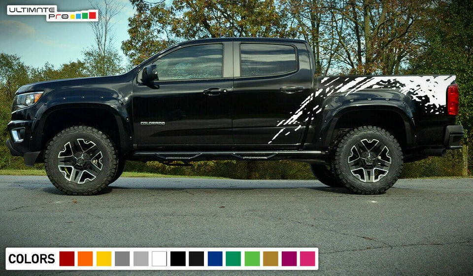 Decal Graphic Sticker bed wrap for Chevrolet Colorado pickup 2014 2015 2016 2020