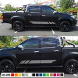 Decal Graphic Sticker Side Stripe Kit For Toyota Hilux TRD Sport Offroad Flare