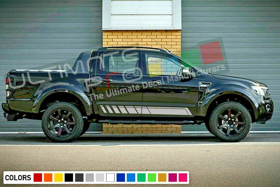 Decal Graphic Sticker Stripe Body For Toyota Hilux Hood Grille 2004-2016 vigo