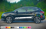 Decal Graphic Sticker Stripes Body Kit for Nissan Rogue Lamp Roof Guard Doors