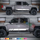 Decal sticker stripes kit For Chevrolet Silverado 1500 side 2007 2017 2019 2022