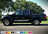 Decal Sticker Distorted Stripe Kit for Nissan Frontier Facelift PickUp Dongfeng
