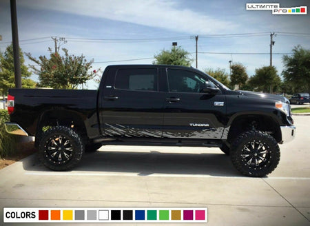 Decal Sticker Door Mud Splash for Toyota Tundra Flap Side Step Roof Rack 2014