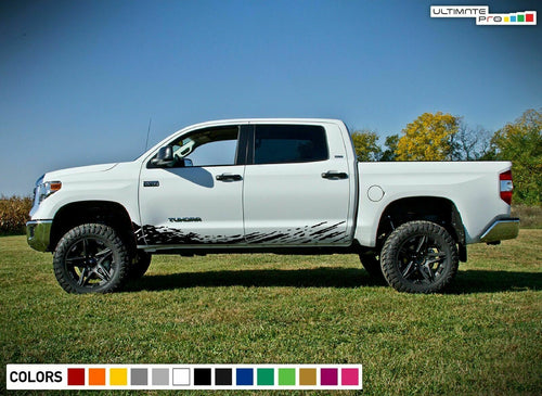 Decal Sticker Door Mud Splash for Toyota Tundra Flap Side Step Roof Rack 2014