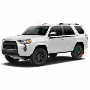 Decal Sticker Edge Line Side Door for Toyota 4Runner 2009 2010 2011 2012 2013