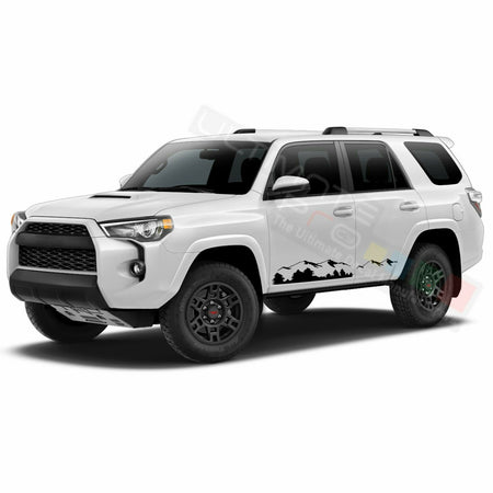 Decal Sticker Graphic Mountain Side Door for Toyota 4Runner 2002 2003 2004 2005