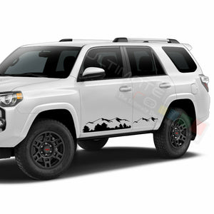 Decal Sticker Graphic Mountain Side Door for Toyota 4Runner 2002 2003 2004 2005