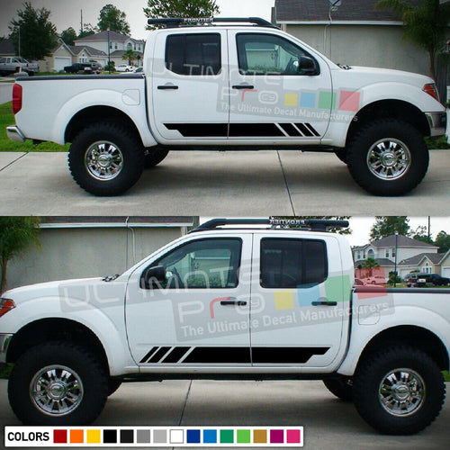 Decal Sticker Graphic Side Stripe Kit For Nissan Frontier D22 2004 2010 2011 015