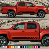 Decal Sticker Graphic Side Stripe Kit For Toyota Tacoma 4x4 Sport Bed 2005- 2017