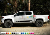 Decal Sticker Graphic Side Stripes For Chevy Chevrolet Colorado 4x4 Z 71 ZR2 Kit