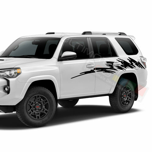 Decal Sticker Graphic Splash Brush Side for Toyota 4Runner 2017 2018 2019 2020