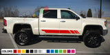 Decal Sticker Graphic Stripe Body Kit For GMC Sierra 1500 Light Chrome Fender