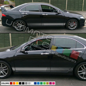 Decal Sticker Graphic Stripe Kit For HONDA Accord Wing Bumper Xenon Light Panel