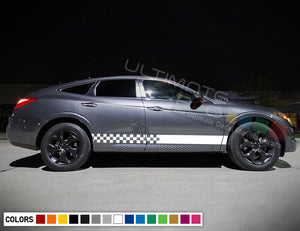 Decal Sticker Graphic Stripe Kit For Honda Crosstour Wing Bumper Xenon Light