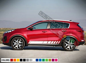 Decal Sticker Graphic Stripe Kit for Kia Sportage Spoiler Carbon Lamp sport