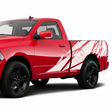 Decal Sticker Pattern Tailgate Graphic Bed for Dodge Ram Regular Cab 1500  Crew Cab or bauble cab