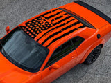 Roof USA Design distorted flag lee Stripe For Dodge Challenger RT SRT general