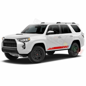 Decal Sticker Side Door Mountain Stripe for Toyota 4Runner 2008 2009 2010 2011