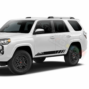 Decal Sticker Side Door Mountain Stripe for Toyota 4Runner 2017 2018 2019 2020 2021 2022