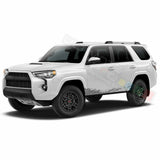 Decal Sticker Side Door Mud Splash for Toyota 4Runner 2016 2017 2018 2019 2020