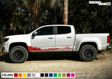 Decal Sticker Side Mud Splash for Chevrolet Colorado 2014 2015 2016 2017 2018 v8