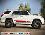 Decal Sticker Side Stripe Kit For Toyota 4Runner 2007 2009 2010 2014 2016 2017