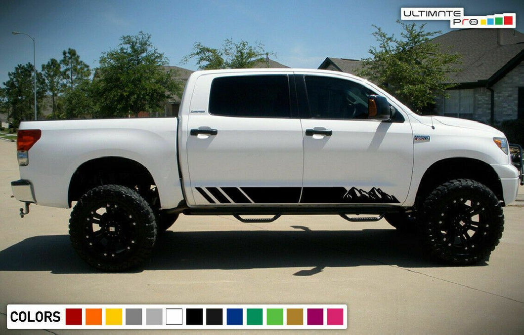 Decal Sticker Side Stripes for Toyota Tundra Off Road 2006 2007 2013 2020 Flare