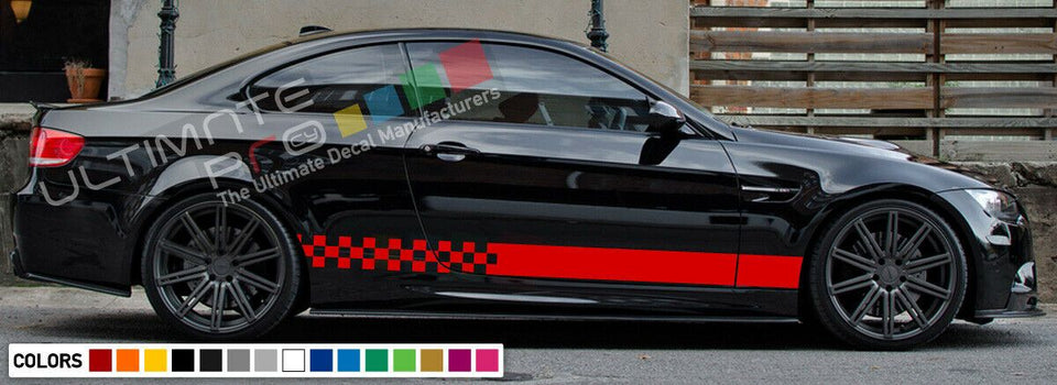 Decal sticker Stripe compatible with BMW 3 series carbon tune flare fender 2016