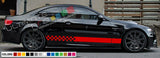 Decal sticker Stripe compatible with BMW 3 series carbon tune flare fender 2016