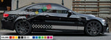 Decal sticker Stripe compatible with BMW 3 series carbon tune flare fender 2016