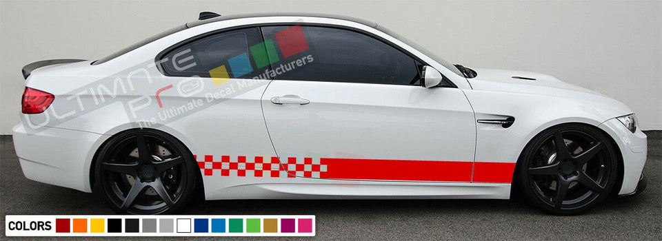 Decal sticker Stripe compatible with BMW 3 series carbon tune flare fender 2016