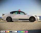 Decal sticker Stripe compatible with Lexus GS Sport 2015 2016 2017 2018 2019