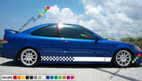 Decal sticker Stripe For HONDA civic 1997 1998 1999 2000 EK9 Type R lowering kit