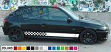 Decal sticker Stripe For PEUGEOT 306 rally light tail Maxi 1995 GTI Rear tune up