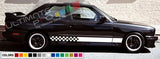 Decal sticker Stripe kit compatible with BMW M3 3 Series E30 Coupe Grilles Wing