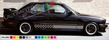 Decal sticker Stripe kit compatible with BMW M3 3 Series E30 Coupe Grilles Wing