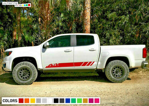 Decal Sticker Stripe Kit for Chevrolet Colorado mountains off road 4x4 rack roof