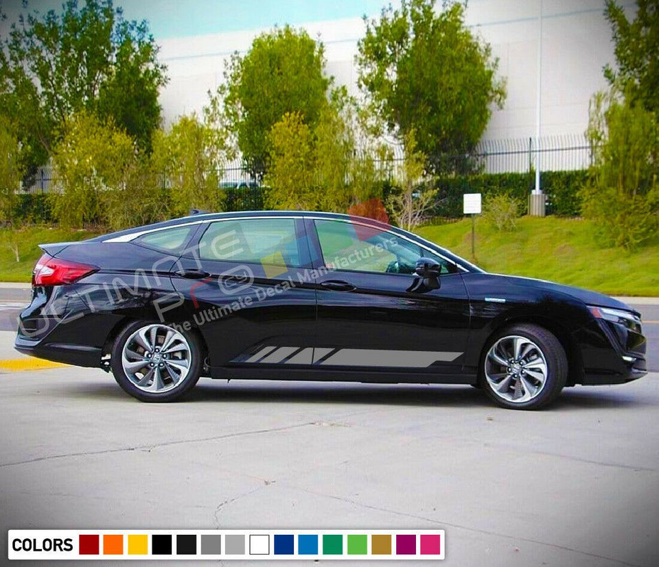 Decal sticker stripe kit For Honda Clarity panel door mirror Badge tape part