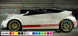 Decal sticker Stripe kit For HONDA CR-Z Type R 2010 light wheel tune xenon turbo