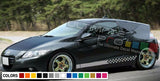 Decal sticker Stripe kit For HONDA CR-Z Type R 2010 light wheel tune xenon turbo